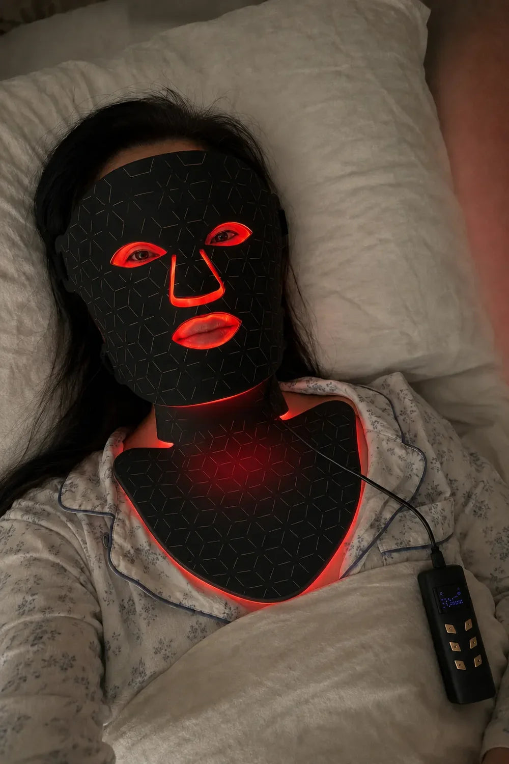 The  Red  Glow  Mask