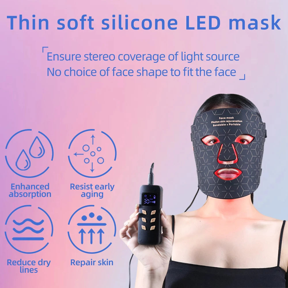 The  Red  Glow  Mask