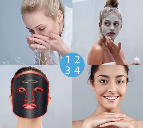 The  Red  Glow  Mask