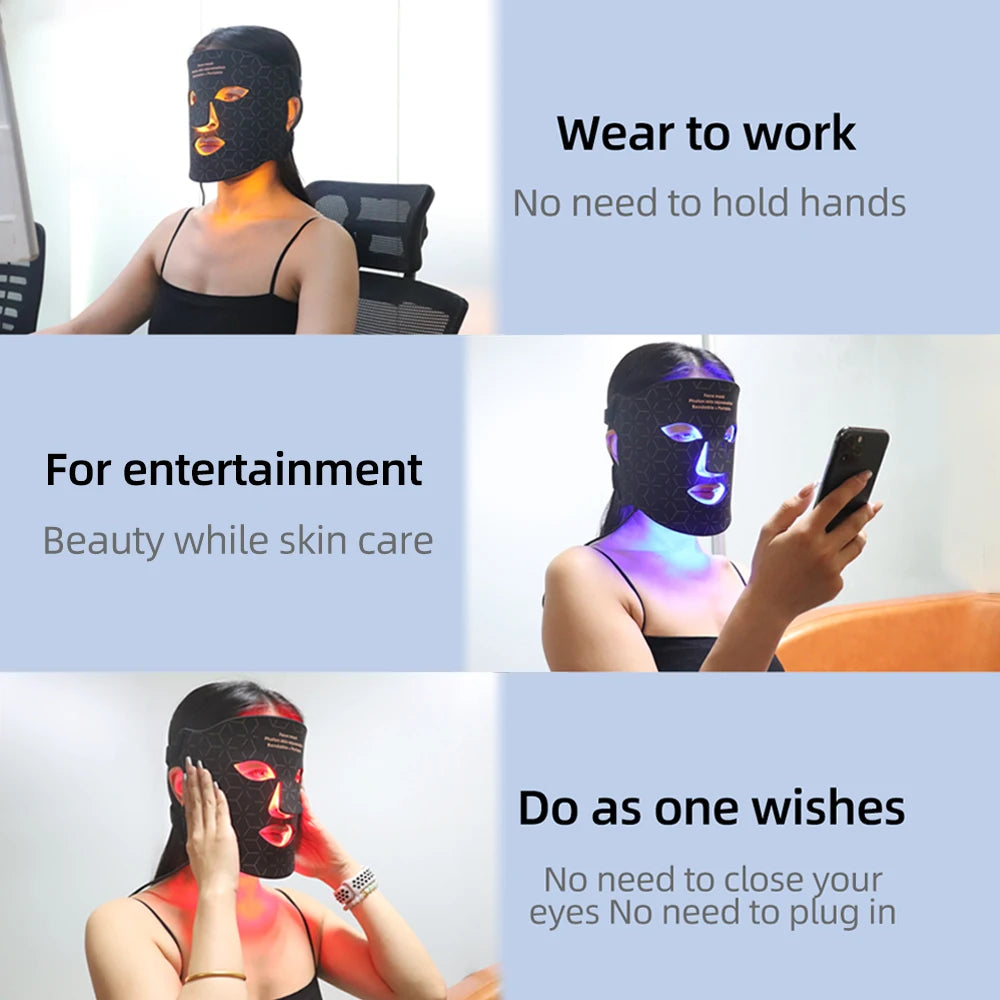 The  Red  Glow  Mask