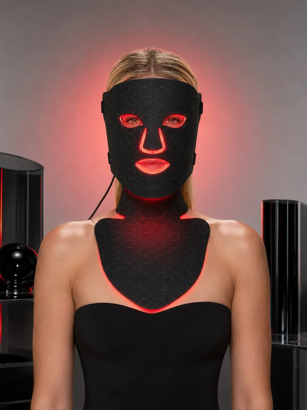 The  Red  Glow  Mask