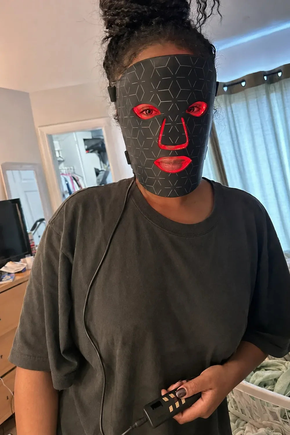 The  Red  Glow  Mask
